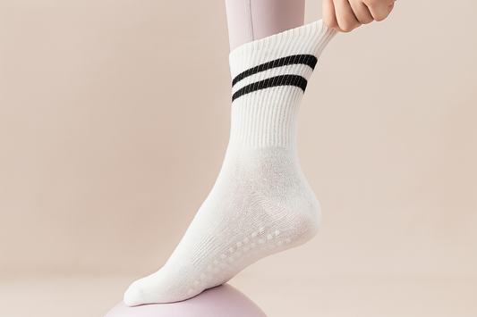 Calze Antiscivolo Traspiranti per Yoga e Fitness